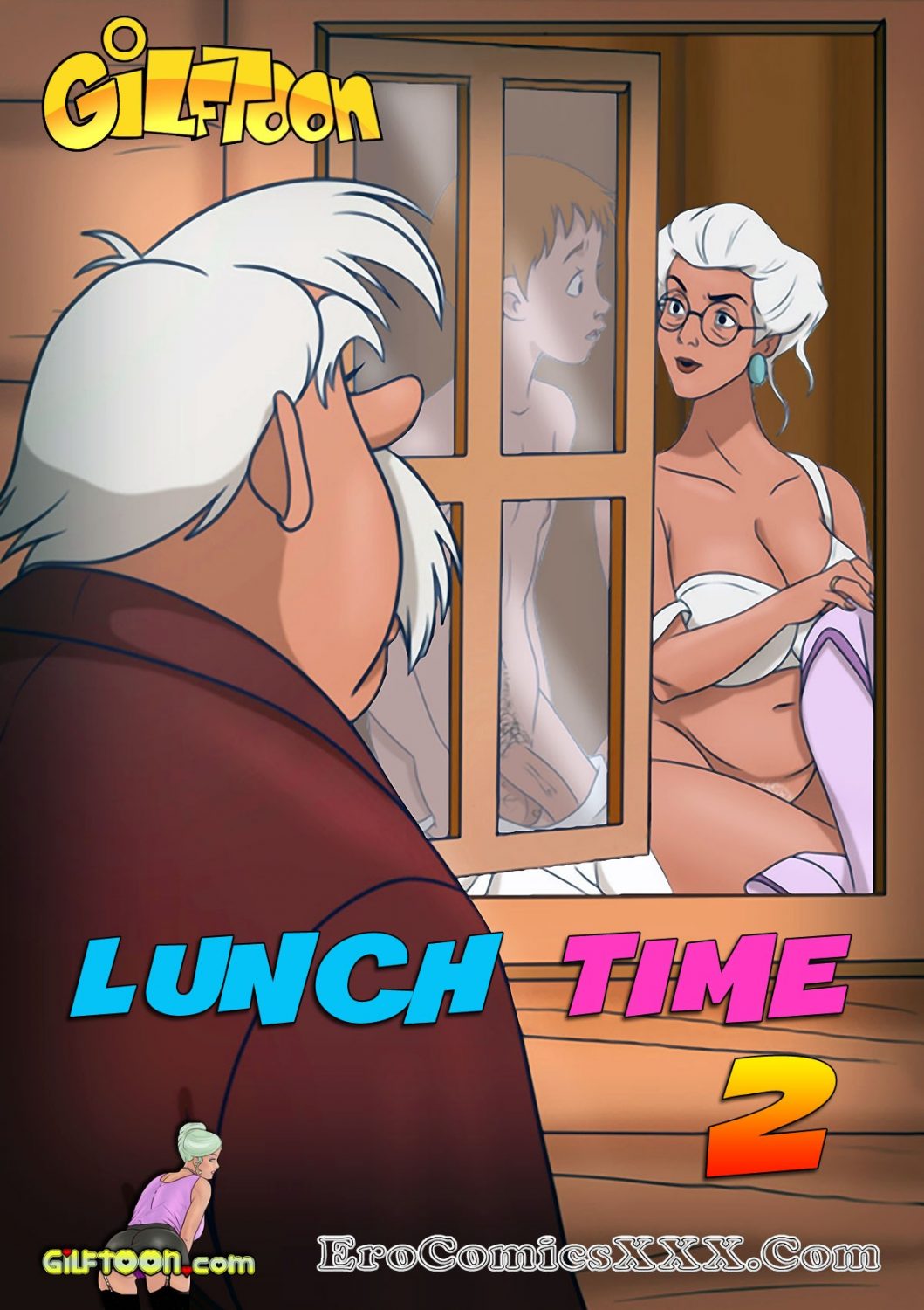 porn comics lunch time 2